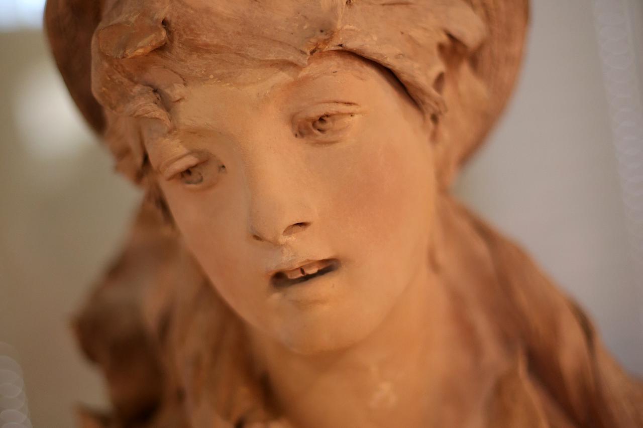 29.04.2015., Zagreb - Izlozba francuskog umjetnika Auguste Rodin u Umjetnickom paviljonu.  Photo: Slavko Midzor/PIXSELL