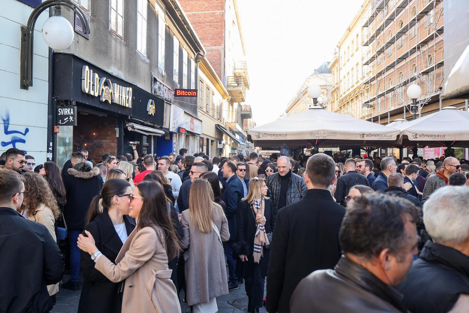 31.12.2022., Zagreb - Guzva u centru grada na zadnji dan 2022 godine. Photo: Luka Stanzl/PIXSELL
