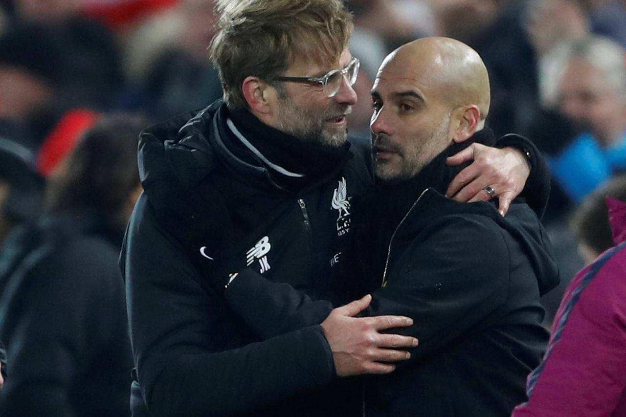 Jurgen Klopp i Pep Guardiola