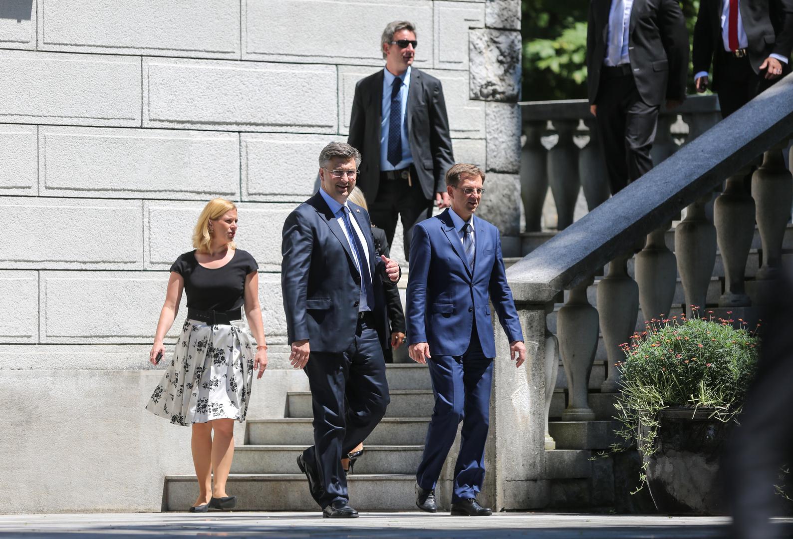 Samo razgovor - Premijer Andrej Plenković i slovenski premijer Cerar sastajali su se više 