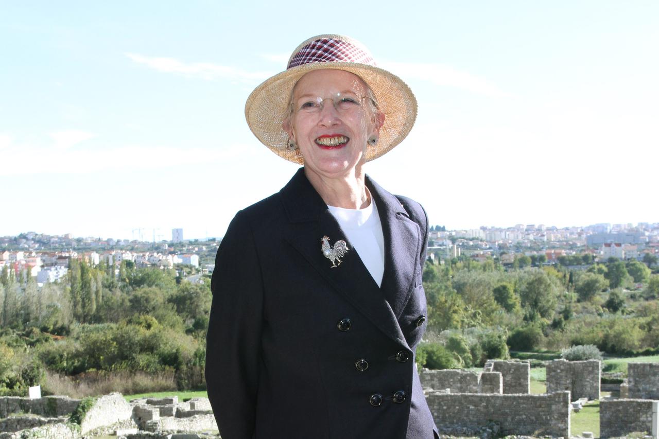 24.10.2014., Solin - Nj.V. kraljica Margareta II i Nj.K.V. princ Henrik od Danske u posjetu starom glavnom gradu rimske provincije Dalmacije.  Photo: Ivana Ivanovic/PIXSELL