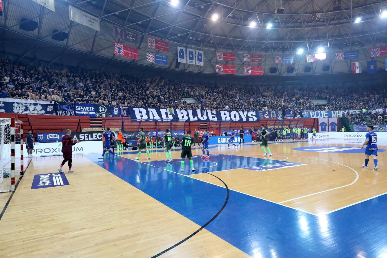 Zagreb: Treća utakmica finalne serije 1.HMNL između Futsal Dinama i Olmissuma