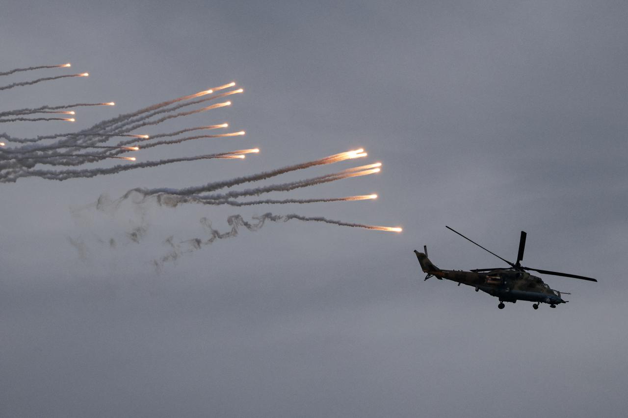 Joint Russia-Belarus "Zapad-2025" military drills near Borisov