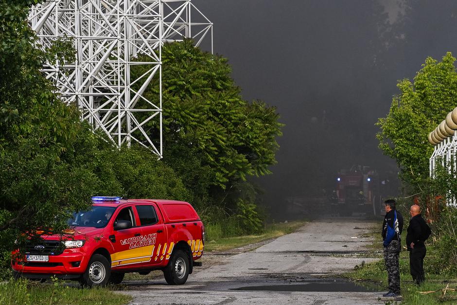 Zagreb: Buknuo požar kod sveučilišne bolnice 