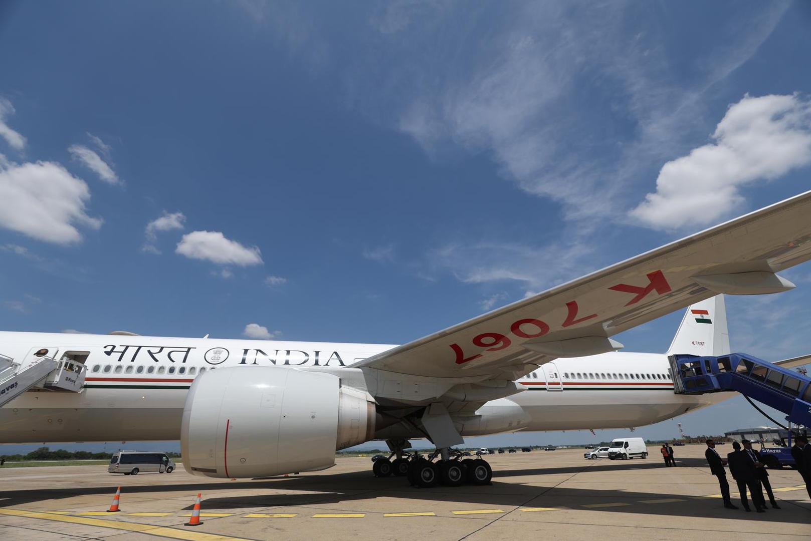 18.06.2025., Zagreb - Dolazak predsjednika Vlade Republike Indije Narendre Modija u Zracnu Luku "Franjo Tudjman" Photo: Slavko Midzor/PIXSELL