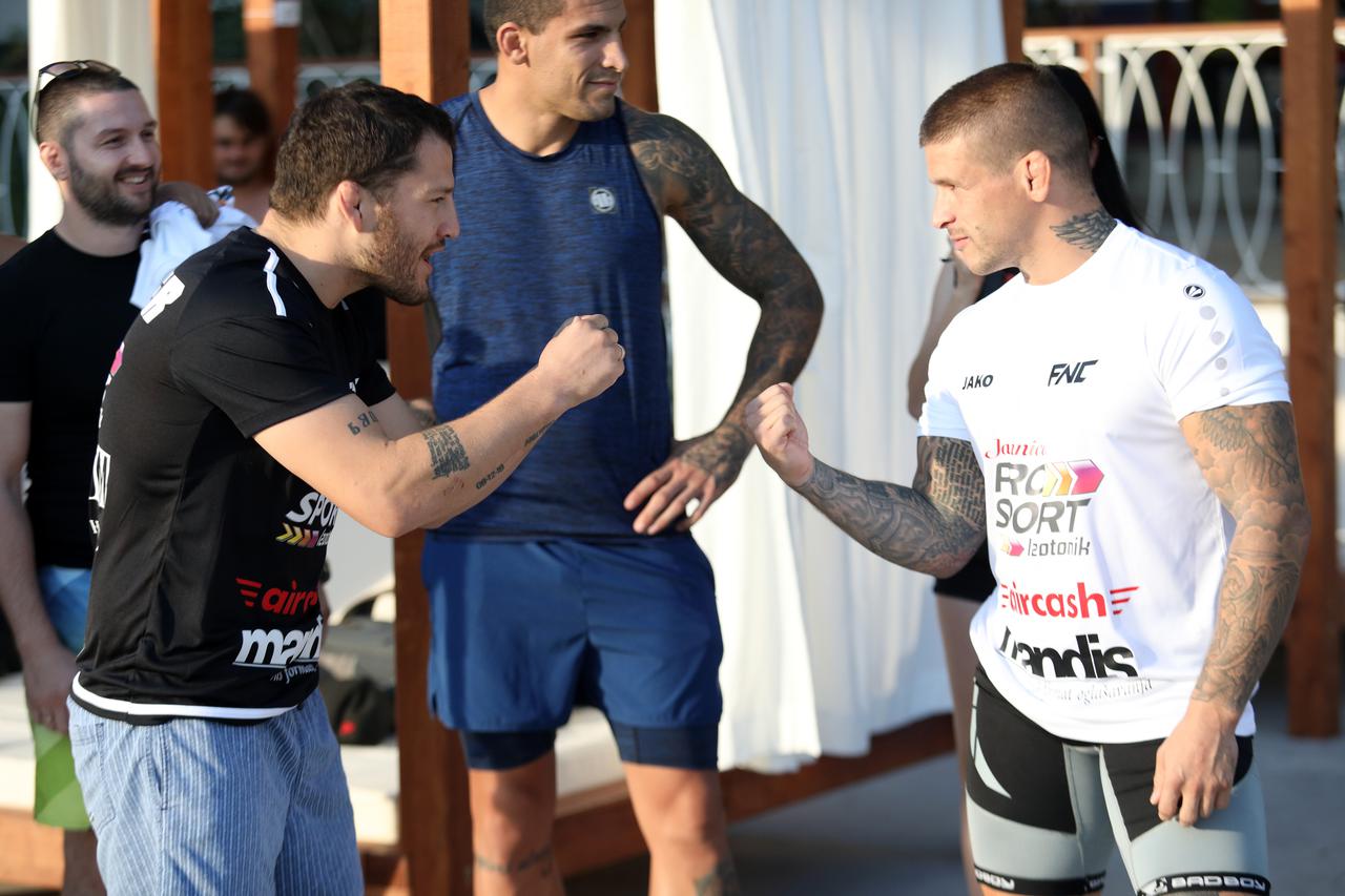 Vodice: Vaganje uoči meča Croata Barrio - Vaso Bakočević