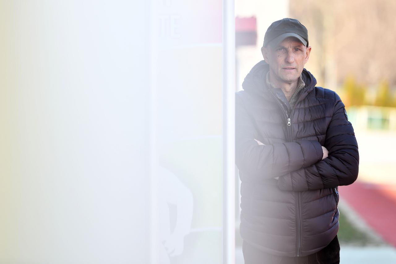 Varaždin: Dražen Besek, trener NK Varteksa