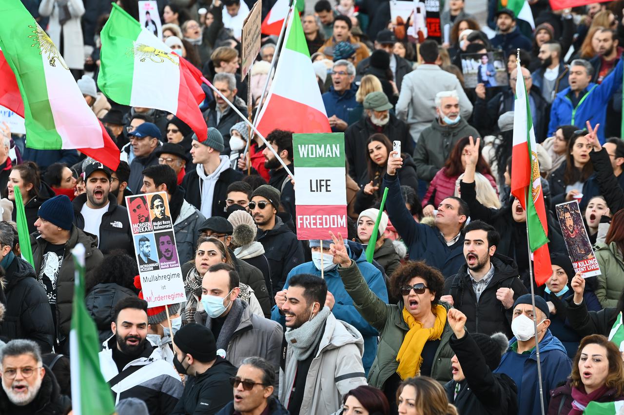 Demonstration under the slogan "Freedom for Iran"