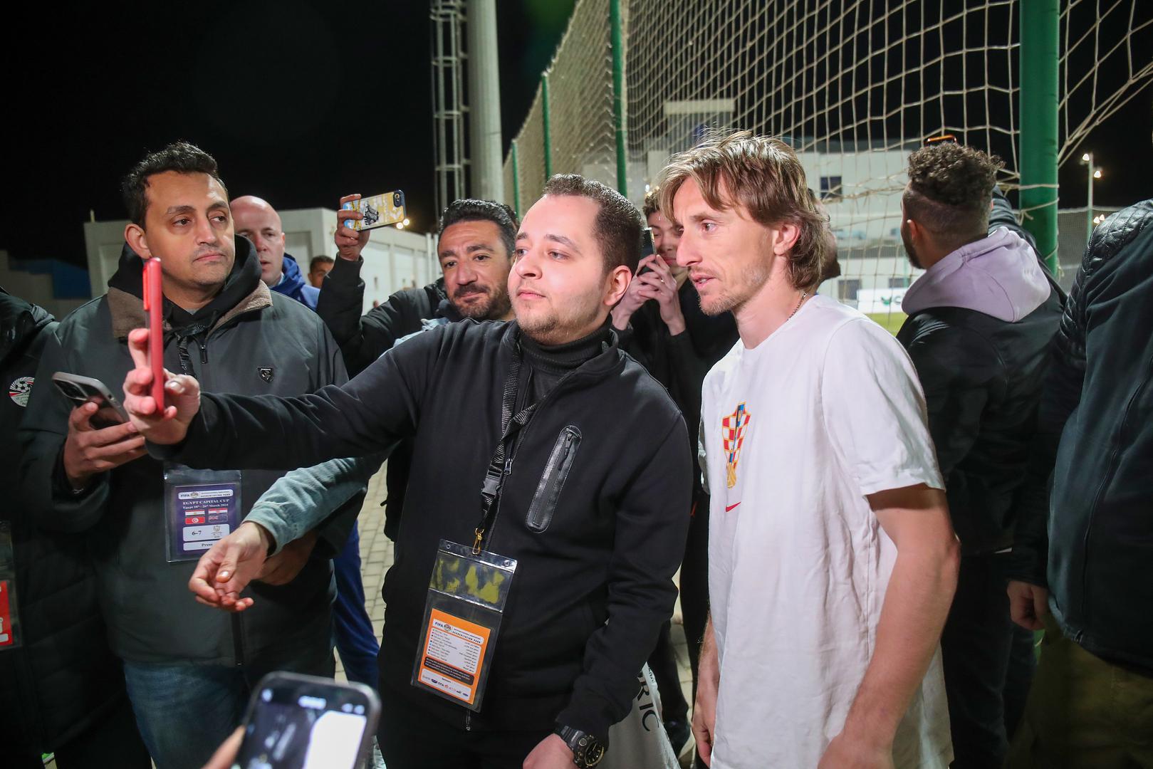 Hrvatski nogometni reprezentativci nalaze se u egipatskom glavnom gradu Kairu gdje će sudjelovati na prijateljskom turniru.
