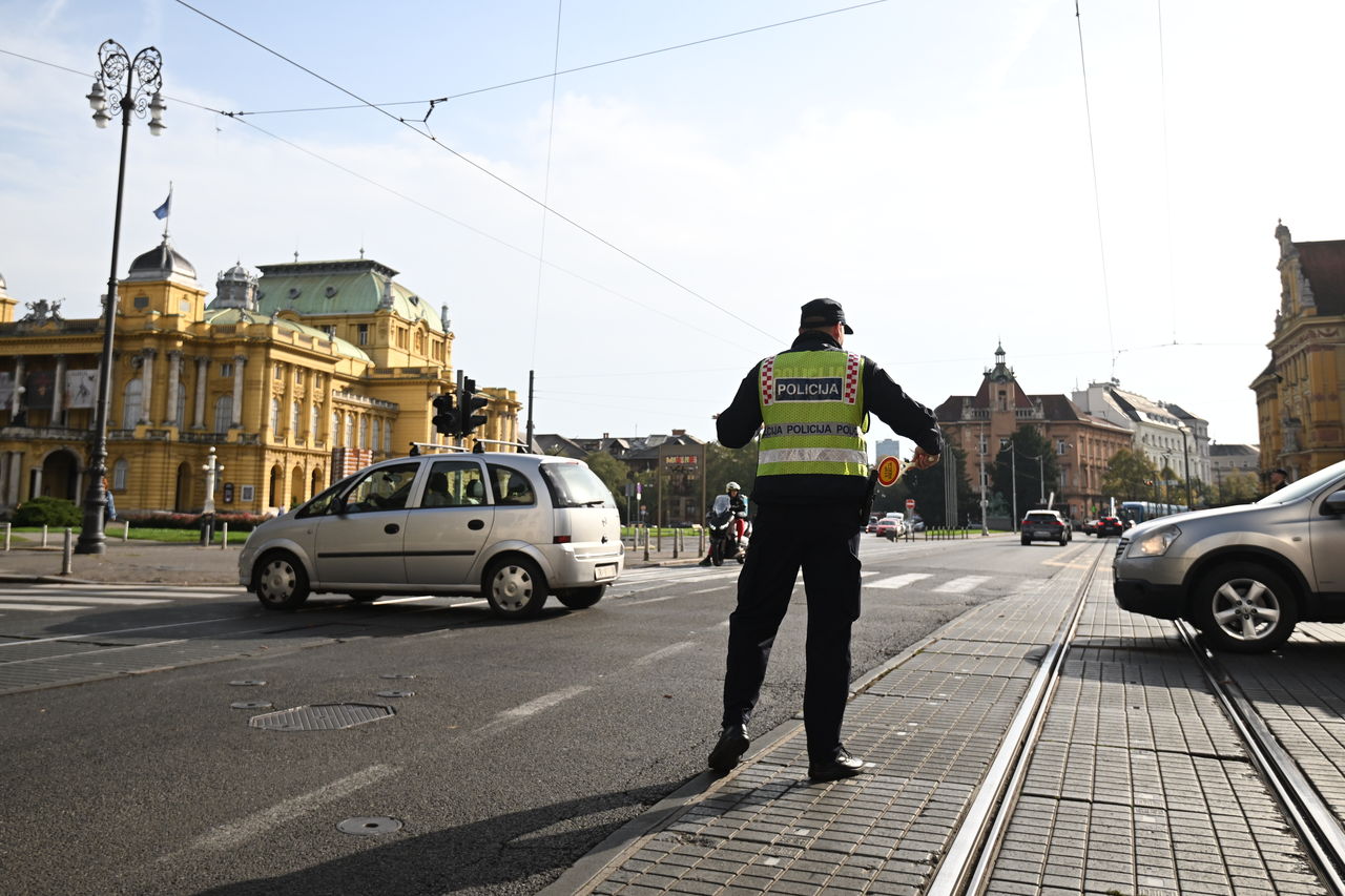 Zagreb: Blokirane Frankopanska i Savska zbog povratka delegacije Gruzije u hotel