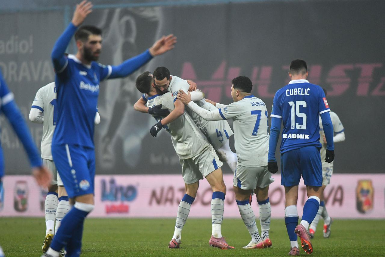 Koprivnica: NK Slaven Belupo i GNK Dinamo u 17. kolu Prve HNL