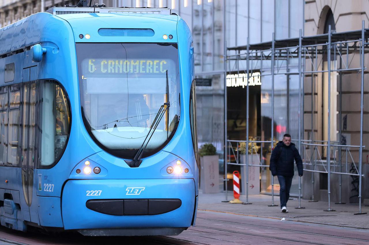Zagreb: U nedjelju tramvajske linije 6, 7 i 14 prometuju izmijenjenim trasama