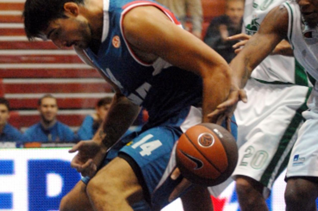 'sport......zagreb......21.10.2009. euroliga, cibona - montepaschi siena  dalibor bagaric (14)  Photo: Renato Brandjolica/vecernji list                                  '