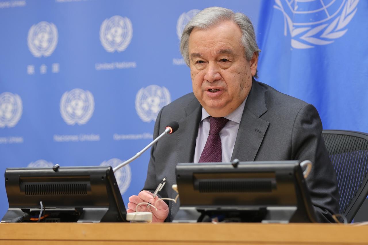 Secretary-General Antonio Guterres Presser on Climate