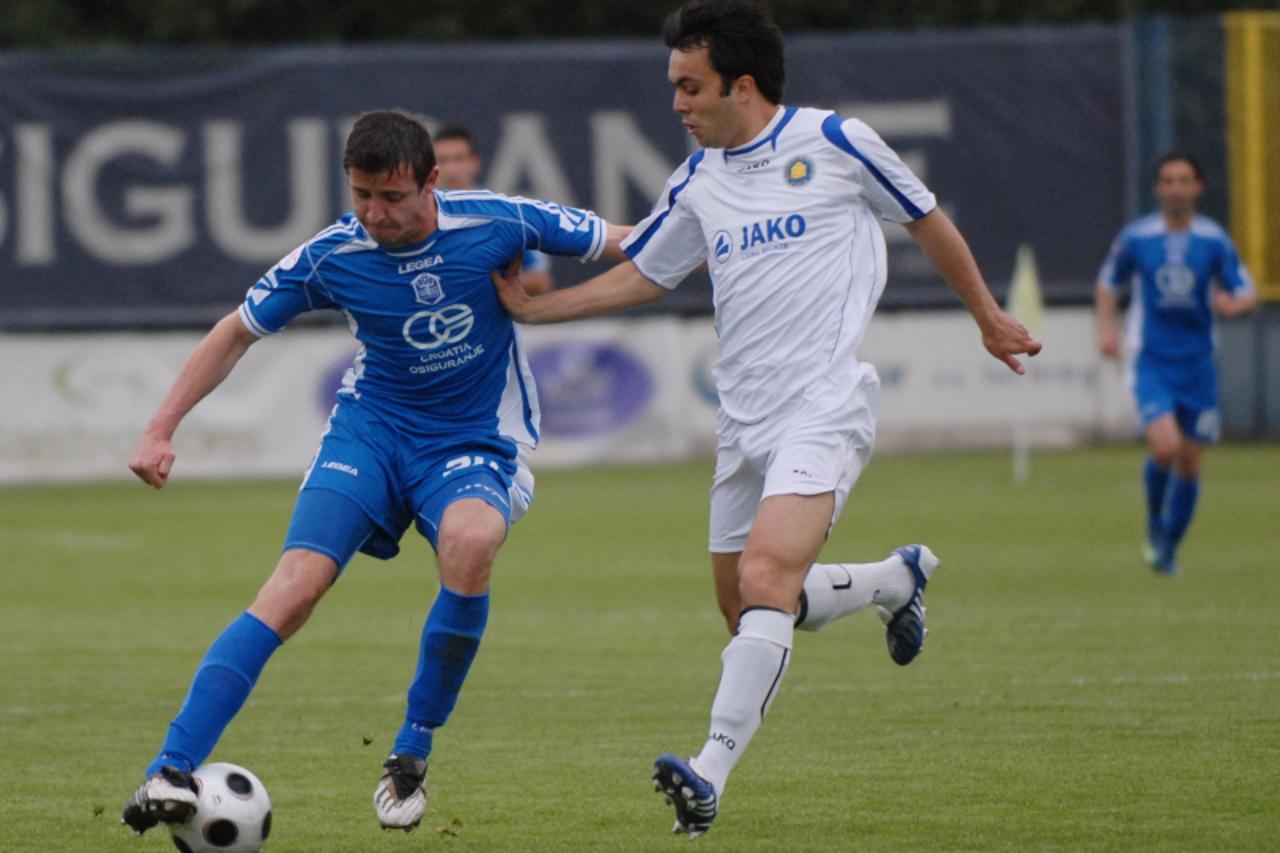 '08.05.2010. stadion Varteks, Varazdin - Nogometna utakmica 29. kola T-Com 1.HNL izmedju Varteksa i Zadra, Josip Golubar Photo: Marko Jurinec/PIXSELL'