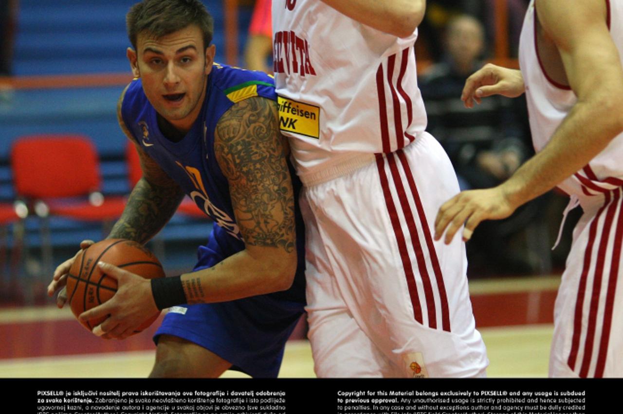 '29.10.2011., Zagreb - 5. kolo ABA lige, KK Cedevita - CO Zagreb. Mario Kasun. Photo: Slavko Midzor/PIXSELL'