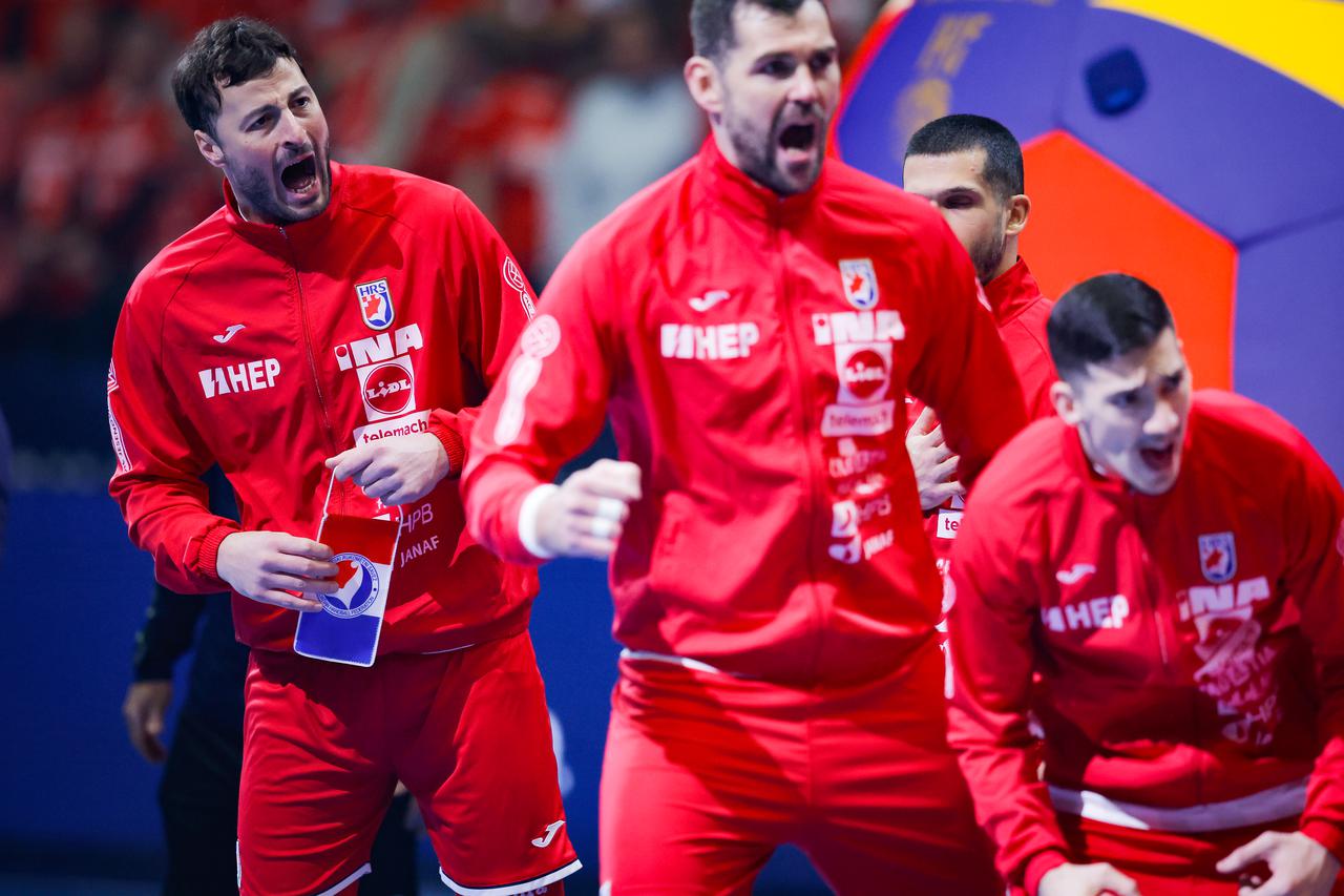 Malmo: Susret Danske i Hrvatske na Svjetskom rukometnom prvenstvu