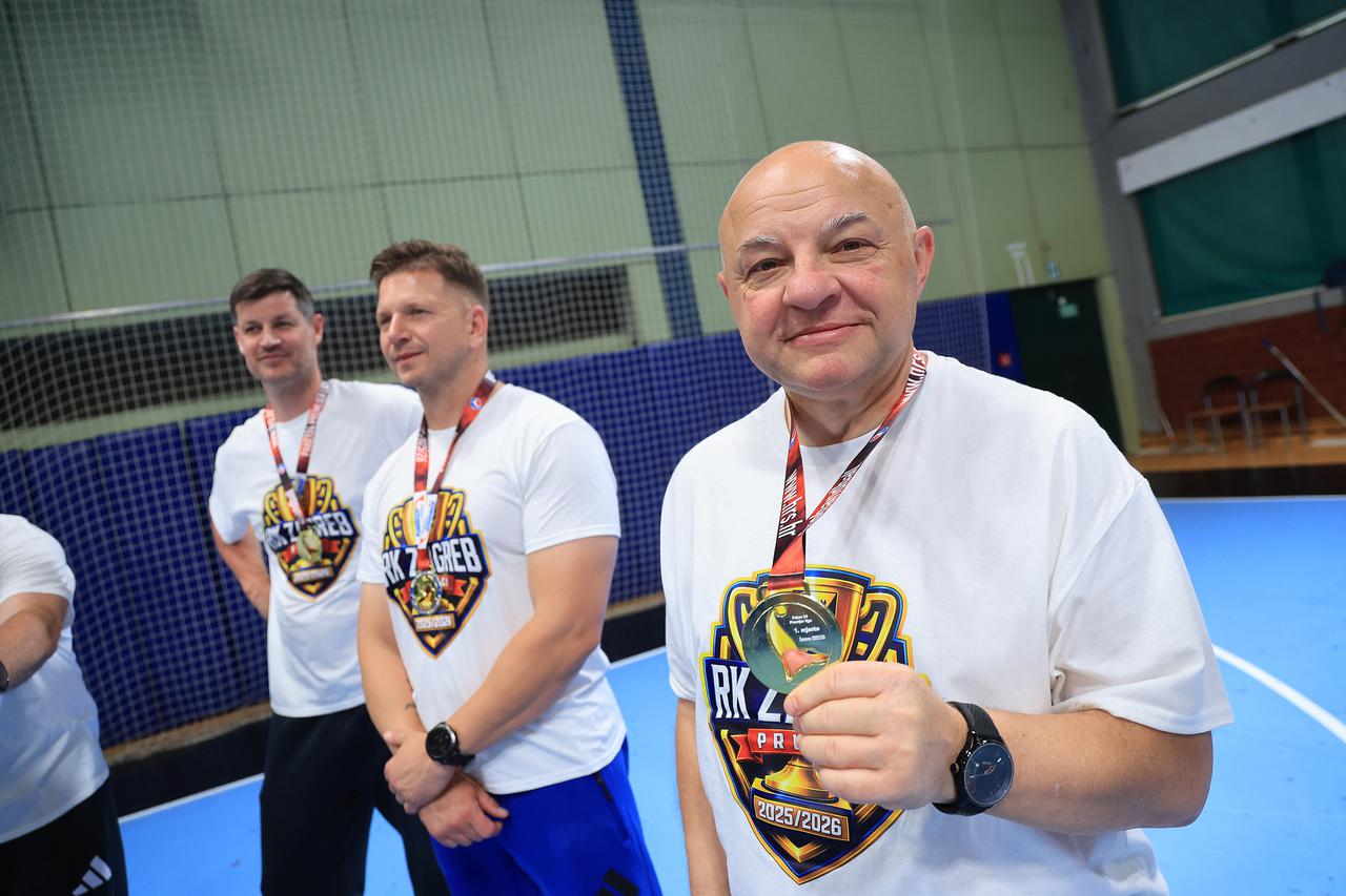 Zagreb: Slavlje rukometaša i dodjela medalja nakon utakmice prvenstva