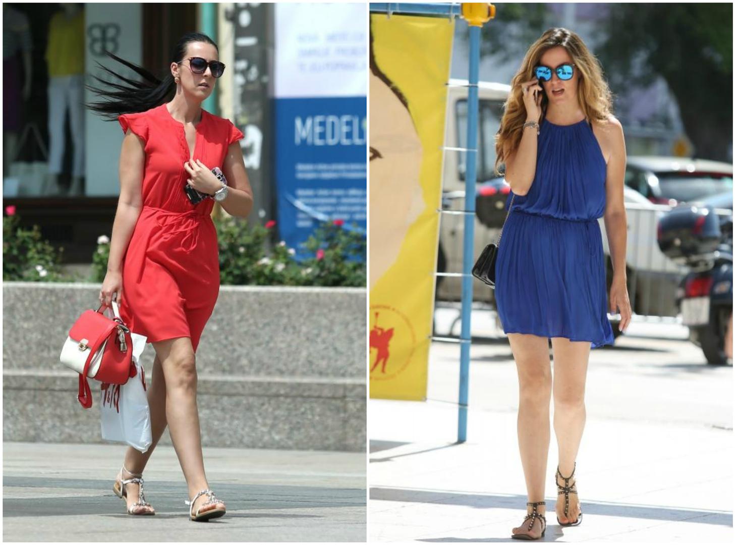 Sunčanim gradskim ulicama Zagreba i Šibenika prošetale su atraktivne djevojke... Pogled na ljetnu modu s usana vam neće moći skinuti legendarni hit 'Djevojke u ljetnim haljina volim'.
