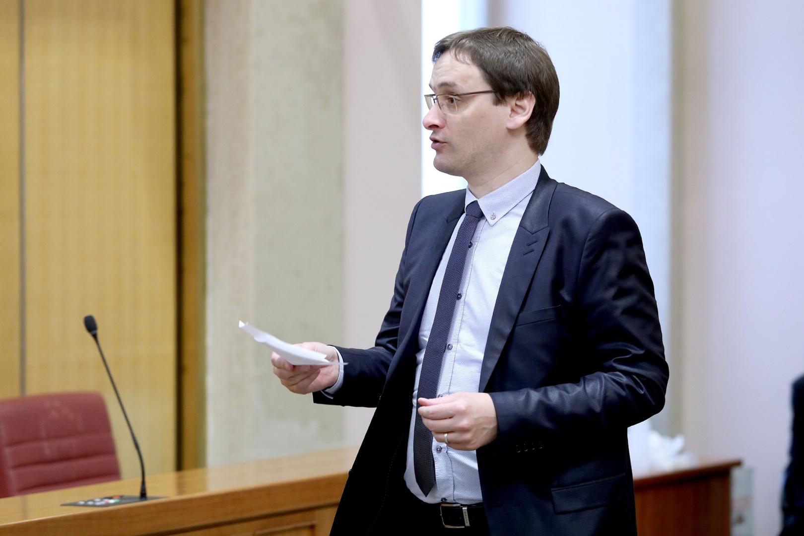 08.05.2020., Zagreb - Sabor je 16. sjednicu nastavio raspravom o izvjescu o radu pucke pravobraniteljice. Marko VuceticPhoto: Patrik Macek/PIXSELL