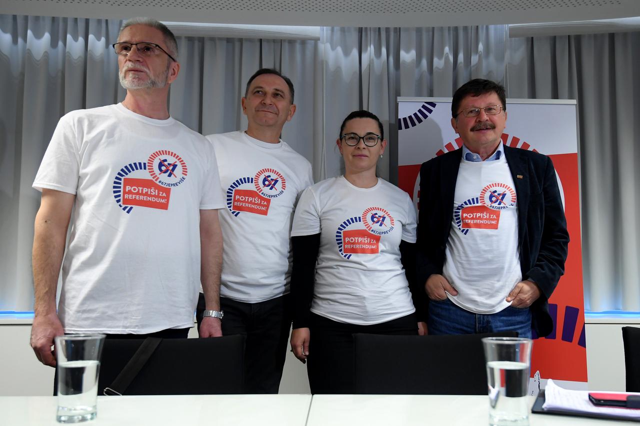 Sindikati objavili referendumsko pitanje