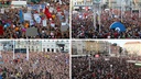 FOTO Najmasovniji prosvjed u povijesti Hrvatske: Oko 40.000 ljudi izašlo na ulice diljem zemlje