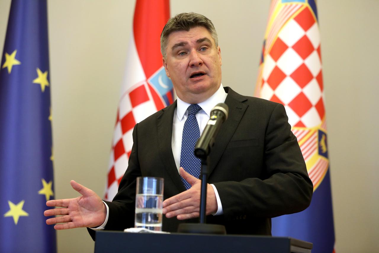 Zagreb: Predsjednik Zoran Milanović sazvao je konferenciju za medije