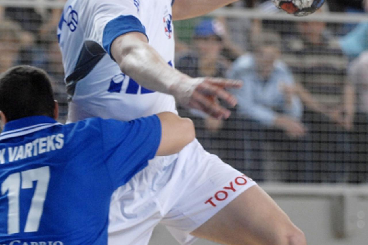 'sport, 07.05.2008., varazdin, utakmica 27 kola rukometne premijer lige izmedju varteks di capria i rk croatia osiguranje zagreb, sasa kopljar Photo: marko jurinec/Vecernji list'