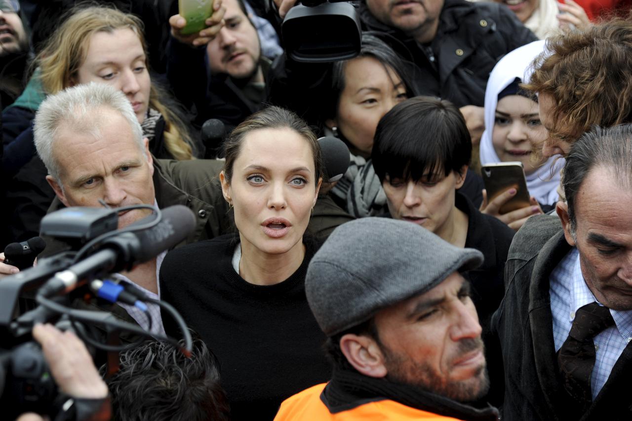 Angelina Jolie u Grčkoj