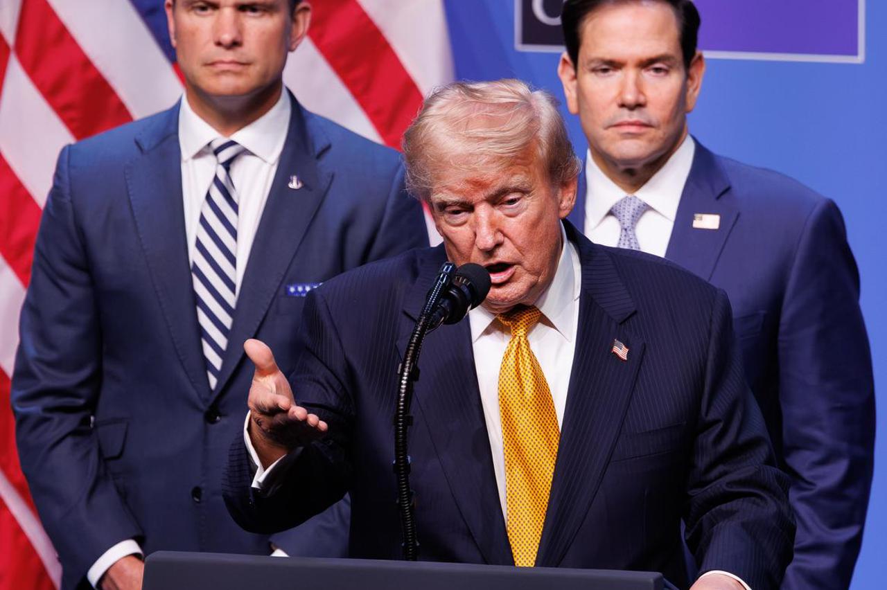 Američki predsjednik Donald Trump na summitu čelnika država i vlada članica NATO-a u Ankari
