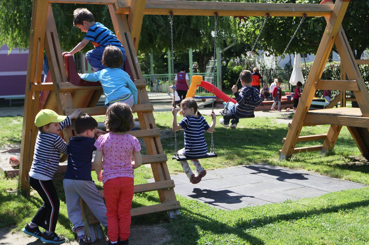 21.05.2014., Koprivnica - Ilustracije igre djece vrtickog uzrasta. Photo: Marijan Susenj/PIXSELL