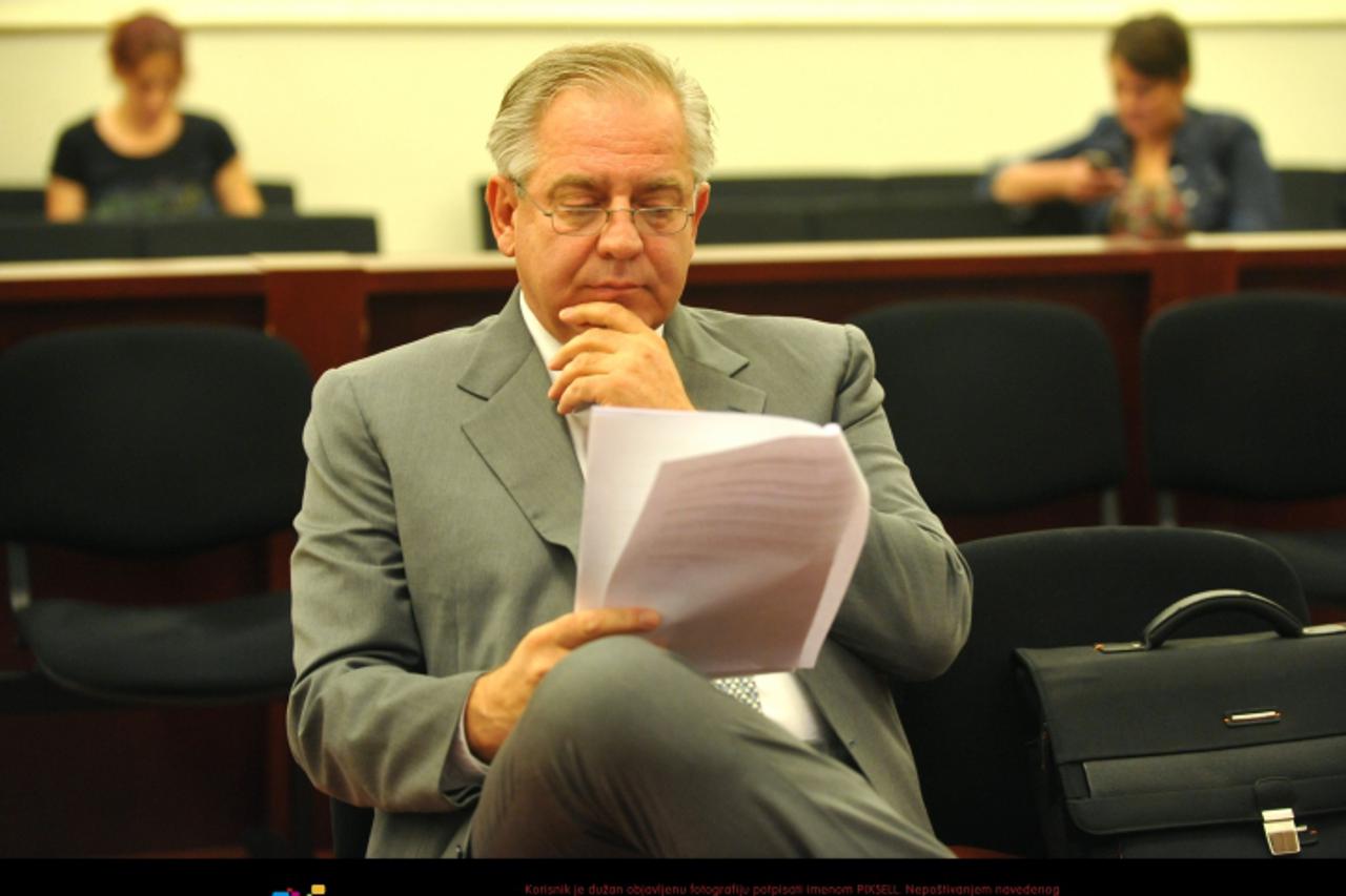 '30.08.2012., Zagreb - Nakon ljetne pauze na Zupanijskom sudu nastavljeno sudjenje Ivi Sanaderu za aferu HYPO i INA MOL.  Photo: Marko Lukunic/PIXSELL'
