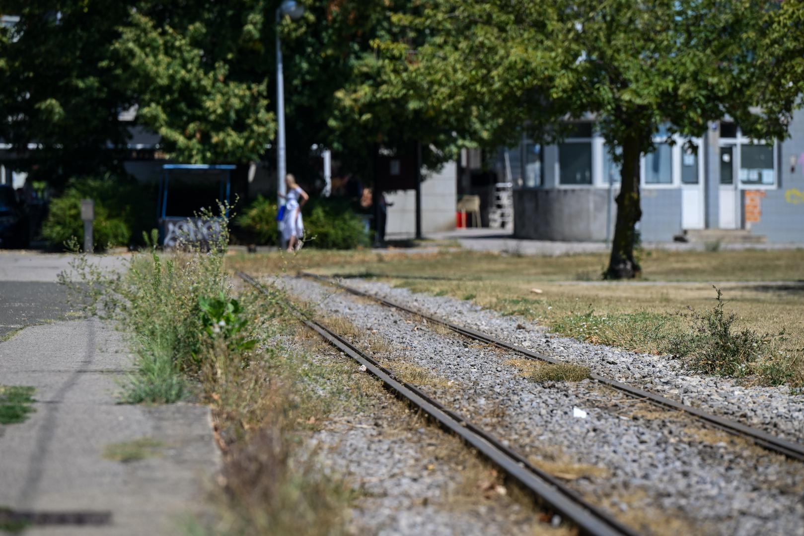 Trava je počela "okupirati" prostor između pruga te na tramvajskim stajalištima, a slična situacija je i u Vukovarskoj na potezu od Savske i Držićeve, gdje je također obustavljen tramvajski promet.