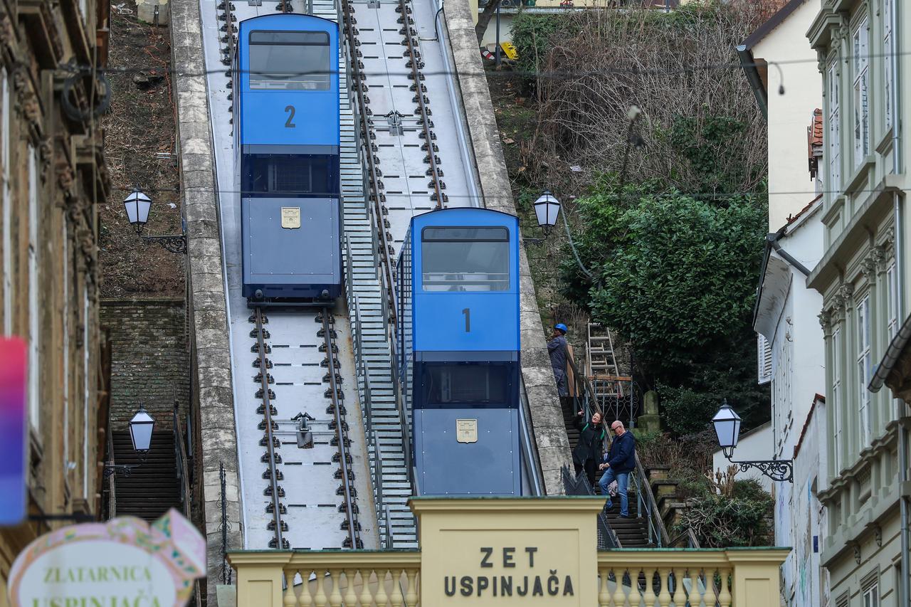 Zagreb: Radovi na rekonstrukciji Uspinjače koja će uskoro biti puštena u promet za građanstvo