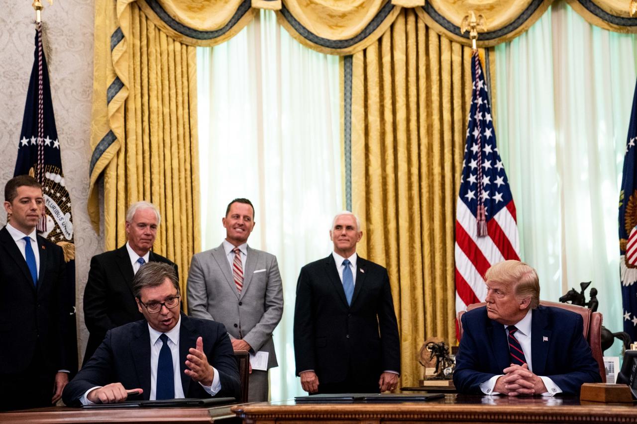 President Trump Hosts a Signing Ceremony for an Economic Cooperation Agreement