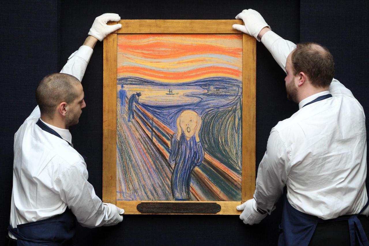 Munch's The Scream auction