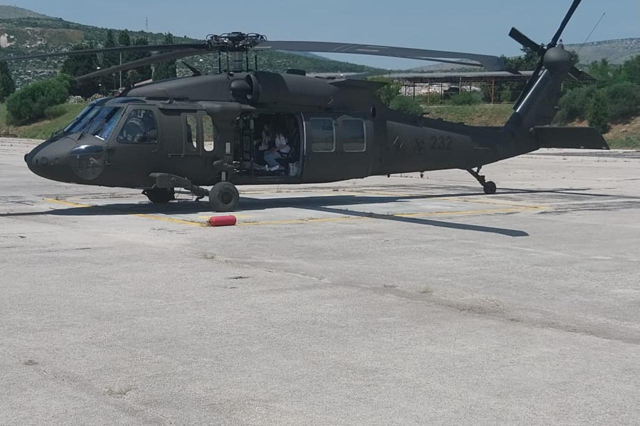 Djevojčica helikopterom prevezena u bolnicu