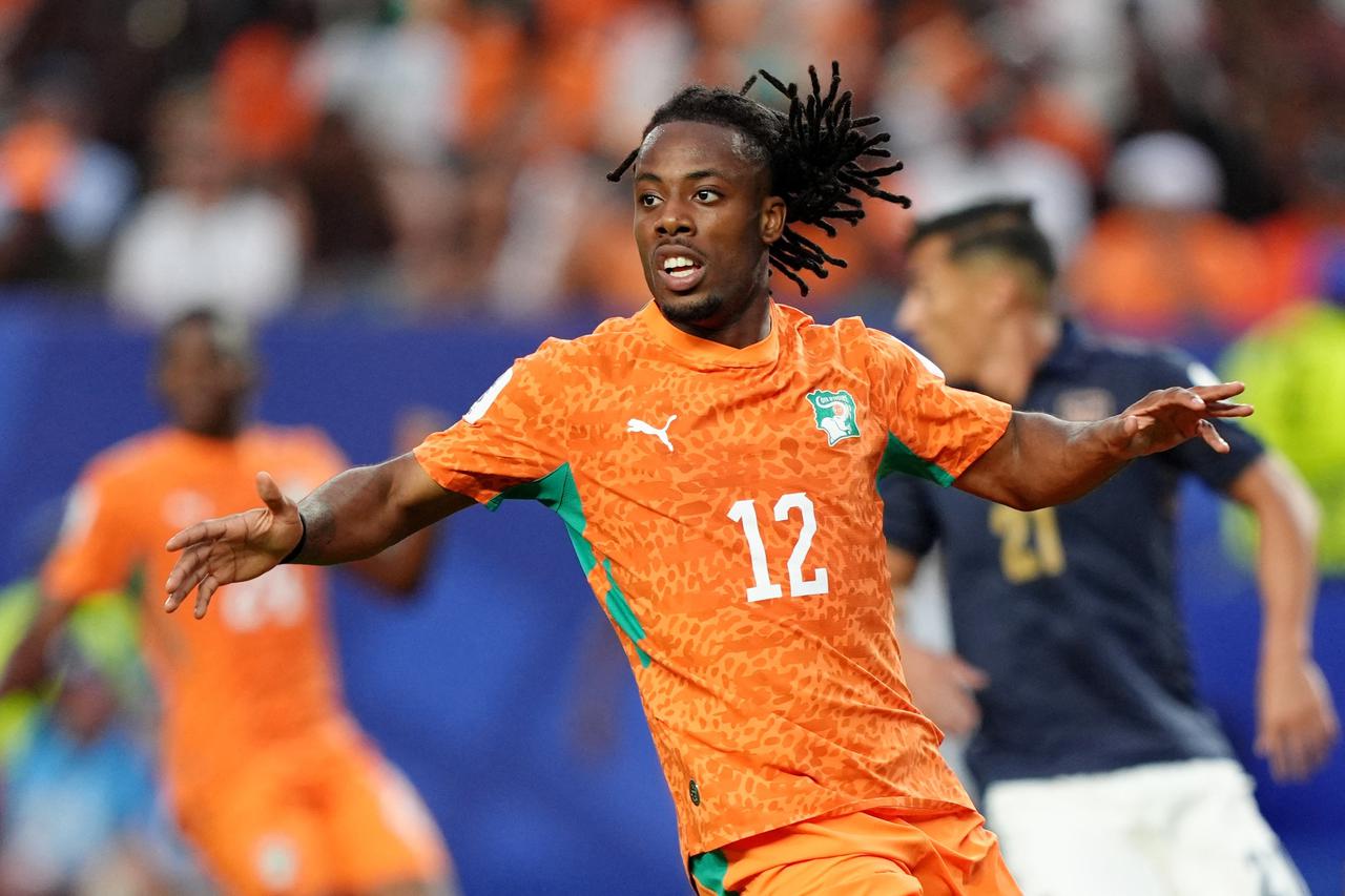 Ivory Coast's Elye Wahi