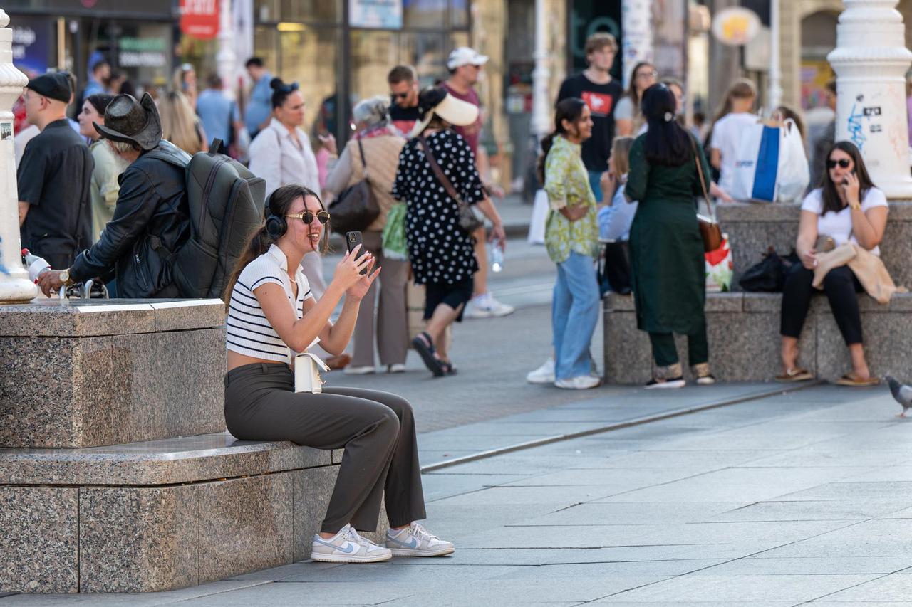 Gradska svakodnevica u centru Zagreba