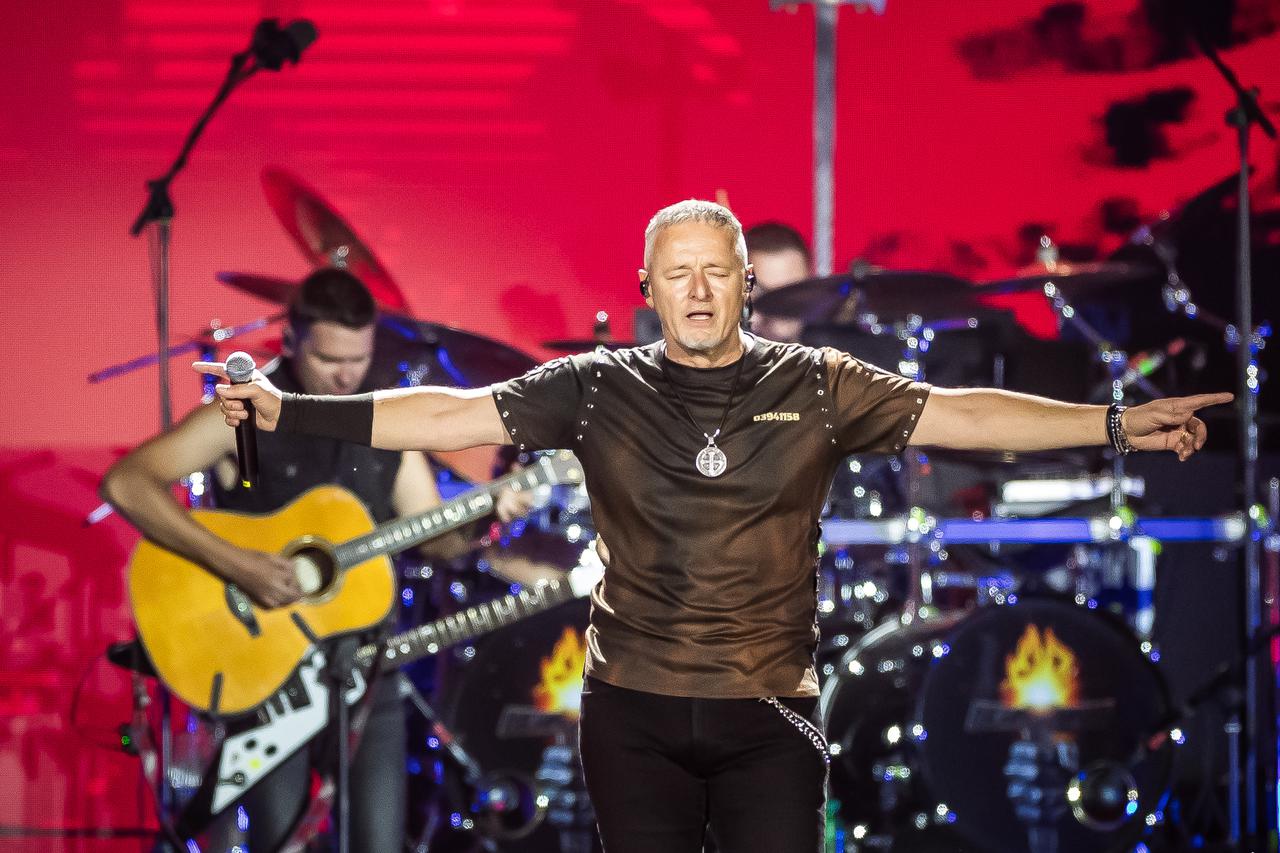 Veliki koncert Marka Perkovića Thompsona u Sinju