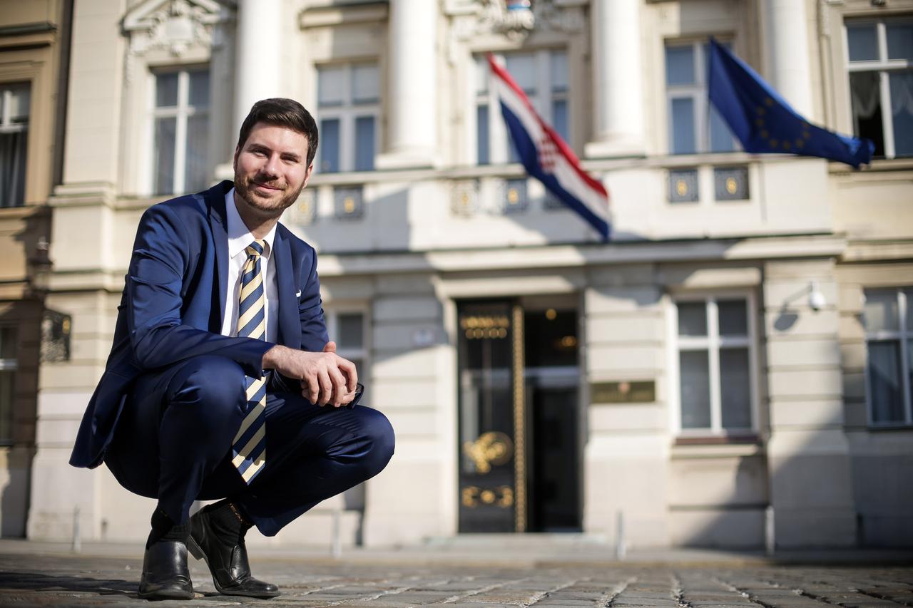 16.02.2017., Zagreb -  Saborski zastupnik Ivan Pernar.  Photo: Petar Glebov/PIXSELL