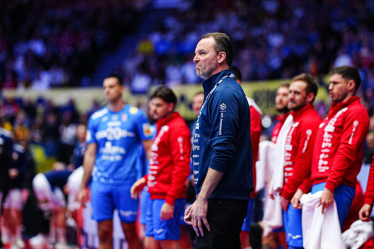 DEN, Island vs. Kroatien, Handball, EHF Europameisterschaft 2026, Spiel um Platz 3, 01.02.2026