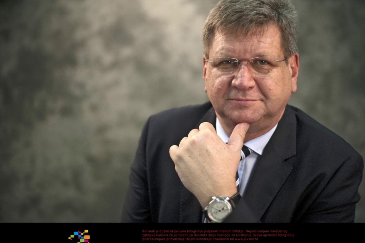 'OBZOR SPECIJAL   26.07.2012., Zagreb - prof. dr. sc. Mirando Mrsic, ministar rada i mirovinskoga sustava.  Photo: Daniel Kasap/PIXSELL'