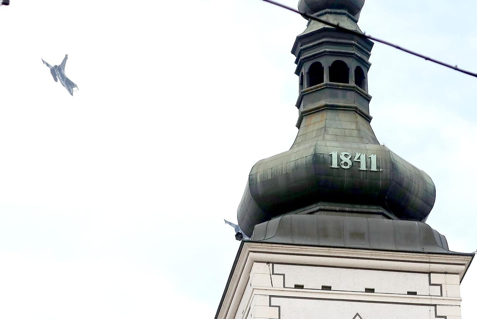 Nije to prvi put da nad gradom lete ovi borbeni avioni