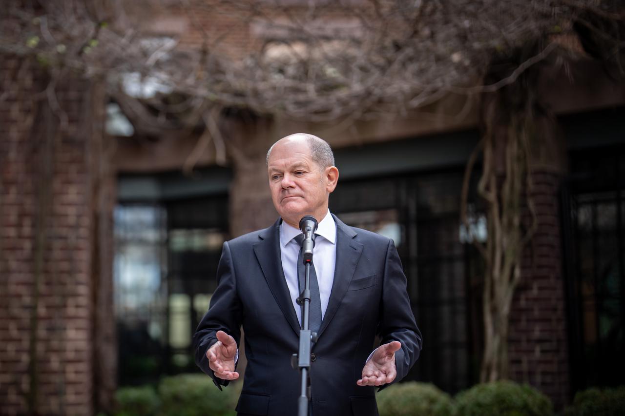 Chancellor Scholz in the USA