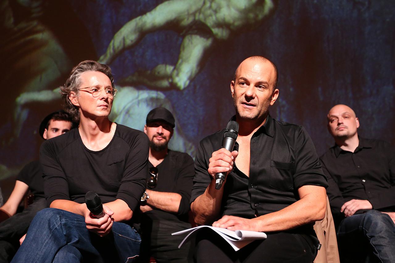 Bio je redatelj koji je volio – i razumio – glumce, a Livio Badurina (prvi lijevo) bio je temelj njegove teatarske estetike