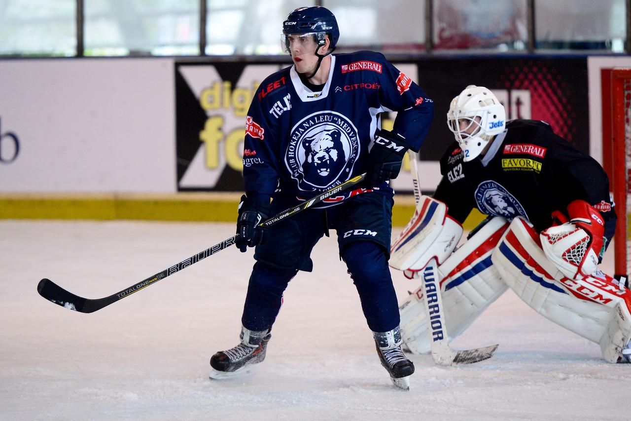 29.7.2015., Zagreb -  Marek Kvapil, novi igrac KHL Medvescaka na treningu. Photo: Marko Prpic/PIXSELL