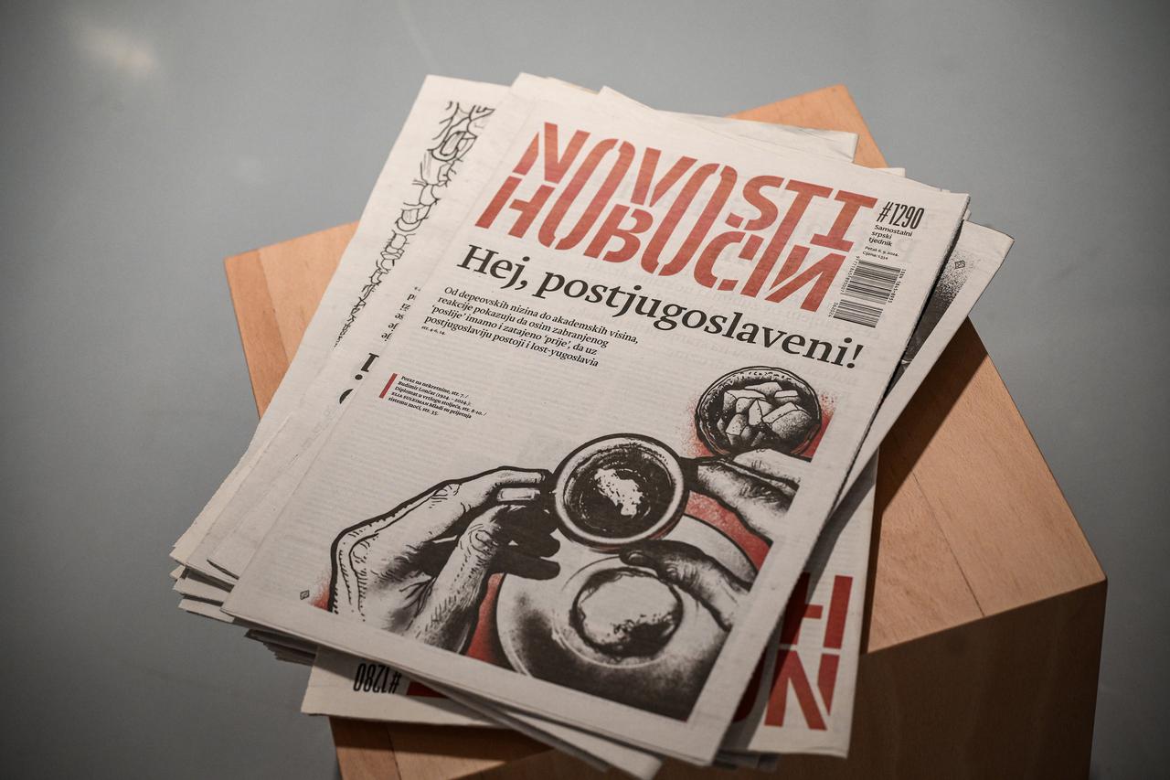 Zagreb: Otvorenje izložbe "Imamo novosti" povodom 25 godina samostalnog srpskog tjednika