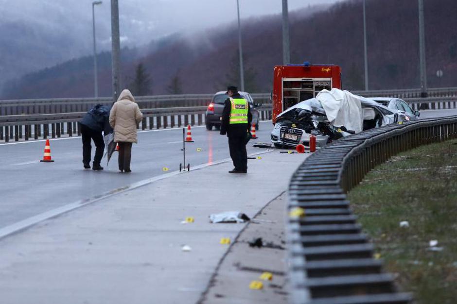 Nesreća na A1 kod Ličkog Lešća