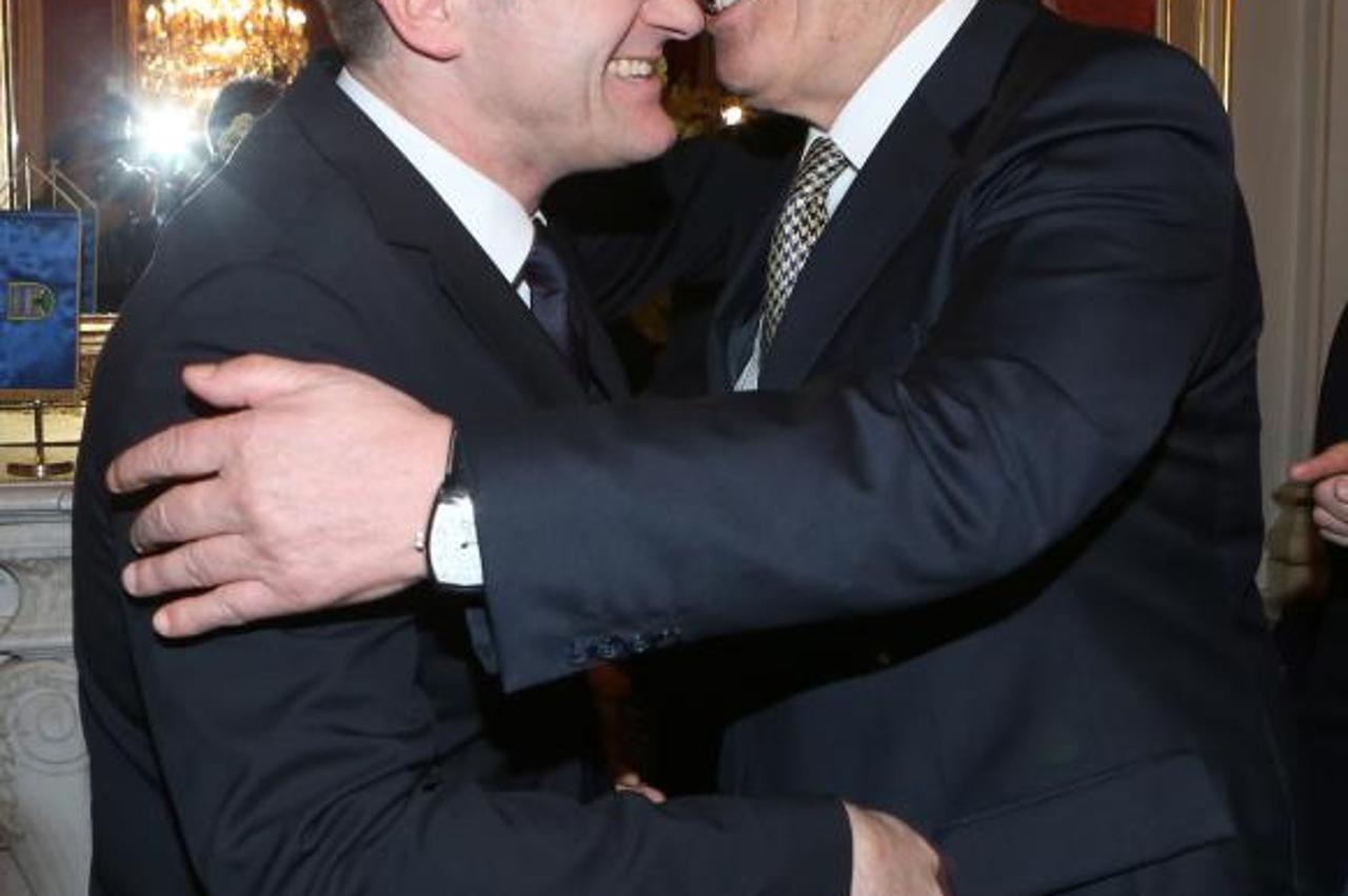 Davor Šuker i Tomislav Karadžić